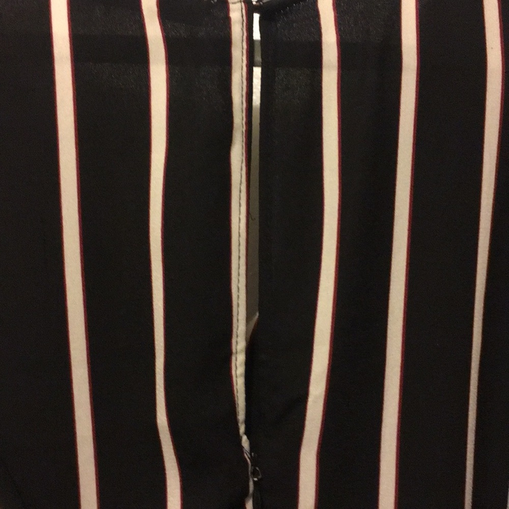 Black white and red jumpsuit/ Lush Brand
